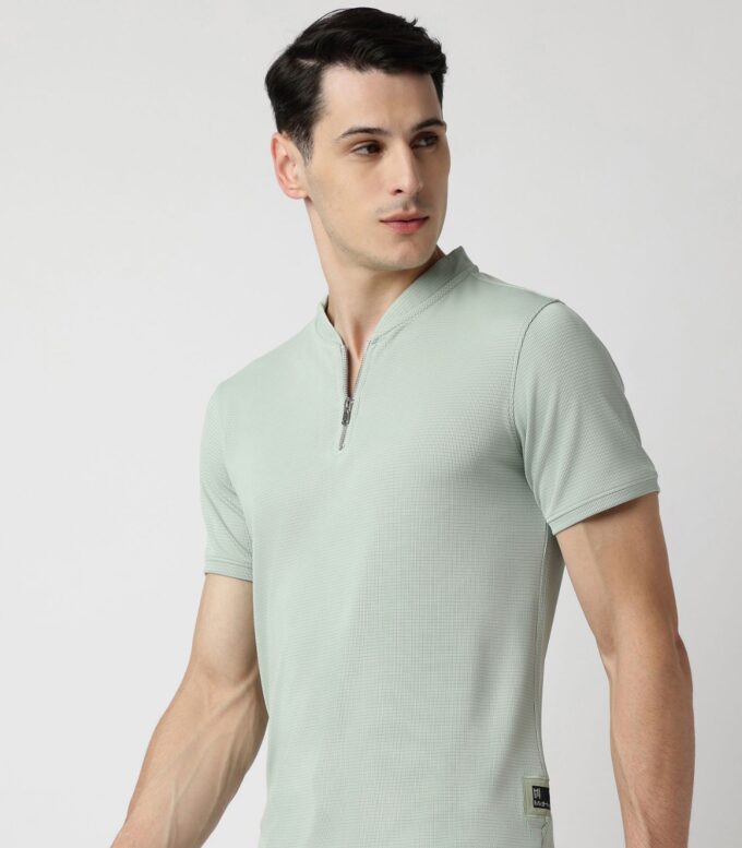 Mint Cloud Henley Edge